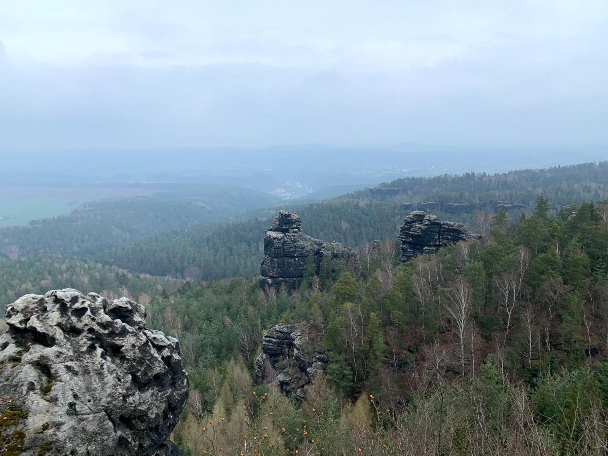 Ferienwohnung Am Malerweg Königstein an der Elbe Exterior foto